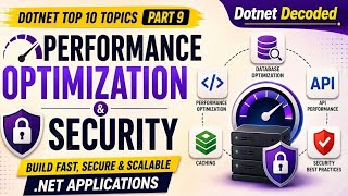 .NET Performance Optimization & Security Best Practices | Caching, DB, API & Security | Part 9