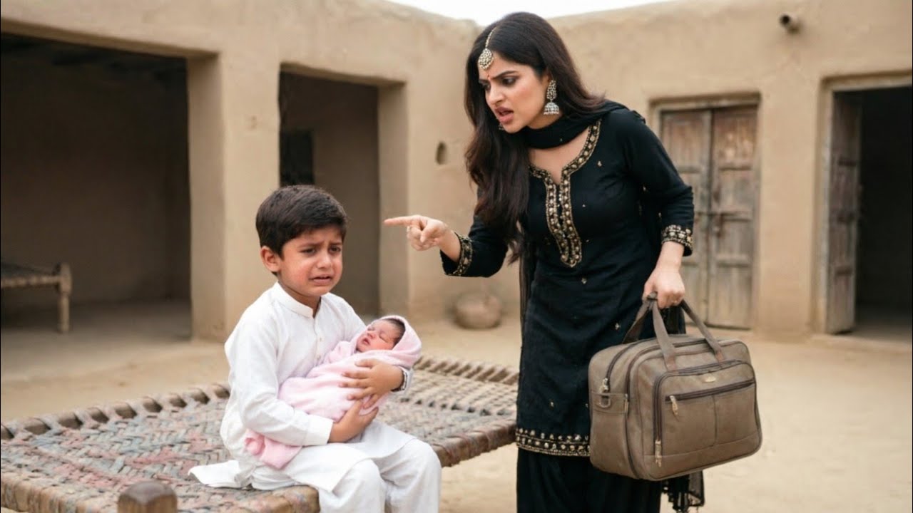 Zalim Maa Apne Do Masoom Bachon Ko Chhor Kar Jab Apne Aashiq Ke Sath Bhagh Gayi 😢 