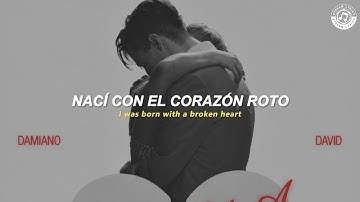 Thumbnail of Damiano David - Born With a Broken Heart [español + lyrics]