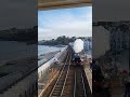 Lovely steam train passes through Dawlish. #short#