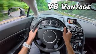2014 Aston Martin V8 Vantage - Could You Enjoy the Sportshift Single Clutch? (POV Binaural Audio)