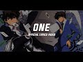 The Last Wizard of the Century Ending -『ONE』by B&#39;z | Official Lyrics Video