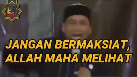 Jangan bermaksiat | Kawan Hijrahkuu | Ustadz Zulkifli Ali | Video viral