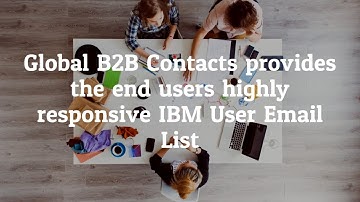IBM Users Email List