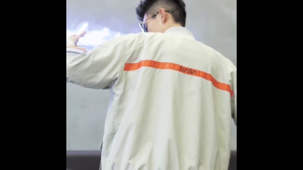 Ntjbyz966大尺碼ma 1外套 情侶款美國nasa刺繡貼章飄帶ma 1潮流軍風飛行夾克 3色 加大尺碼 Youtube