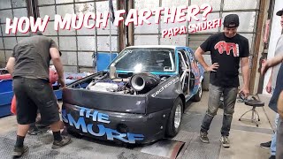 HUGE Turbo on an 8 valve VW!The Smurf! Let’s go! #psca prep