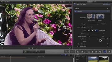 Advanced Keying Controls in Final Cut Pro X- Part 1