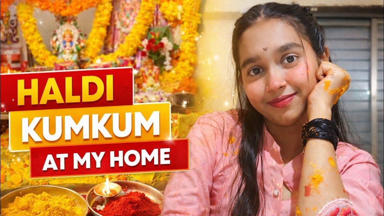 Makar Sankranti Special Vlog ♥️ Haldi Kumkum 