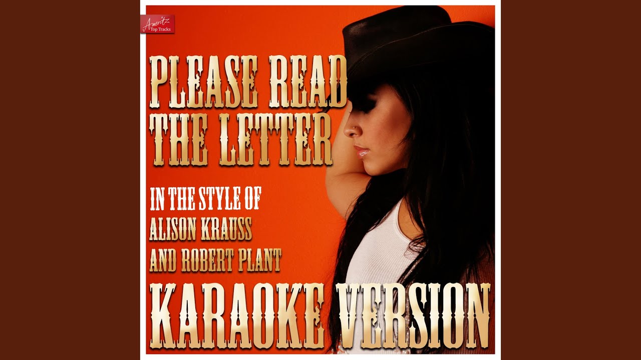 Please Read the Letter (In the Style of Alison Krauss and Robert Plant ...