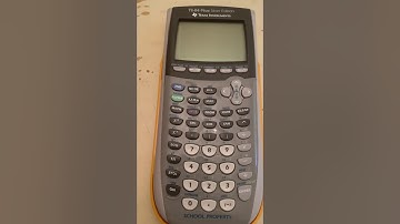 How to find the vertex on the parabola on a Ti-84 Calculator!