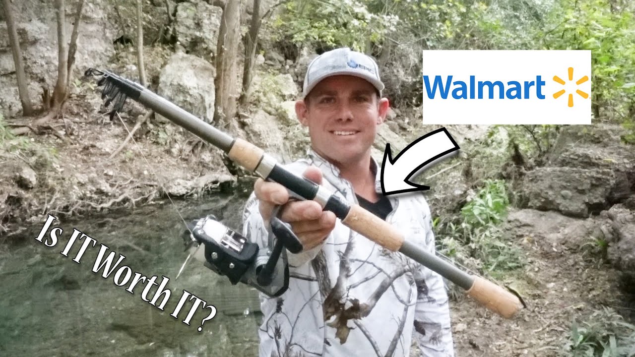 WalMart Collapsible Rod and Reel!! Is It Worth IT?? 