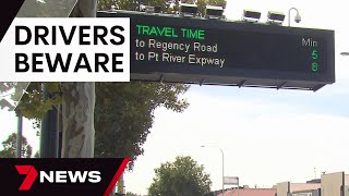 South Road mobile phone detection cameras installed | 7 News Australia