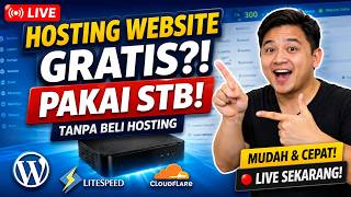 LIVE !!! Hosting Website Pakai STB Bekas