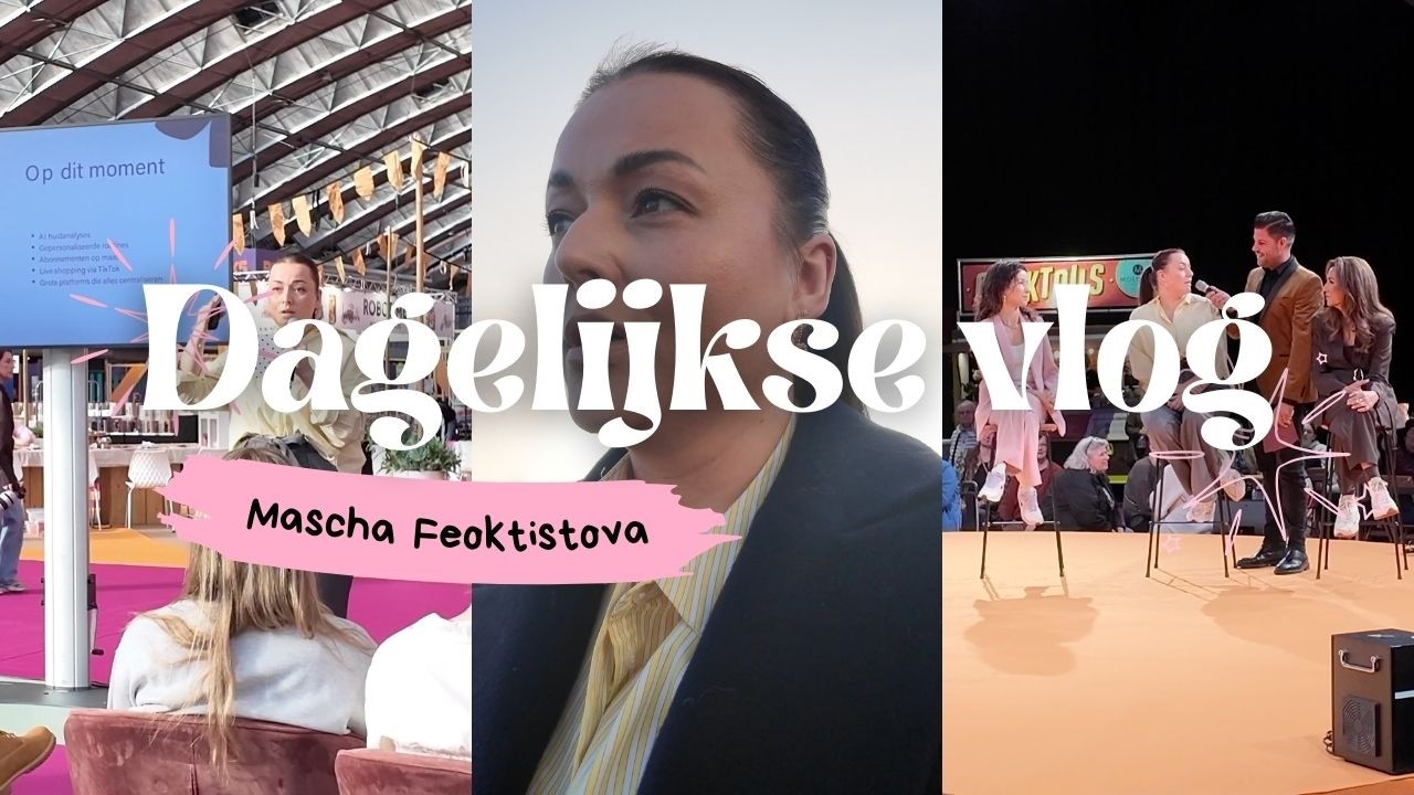 Spreken bij de opening van de Huishoudbeurs en plots tussen de BN'ers | Vloggloss 4084