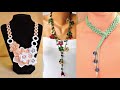 Trending Crochet Necklace Designs Everyone Is Loving//Easy Crochet Necklace Patterns for Beginners