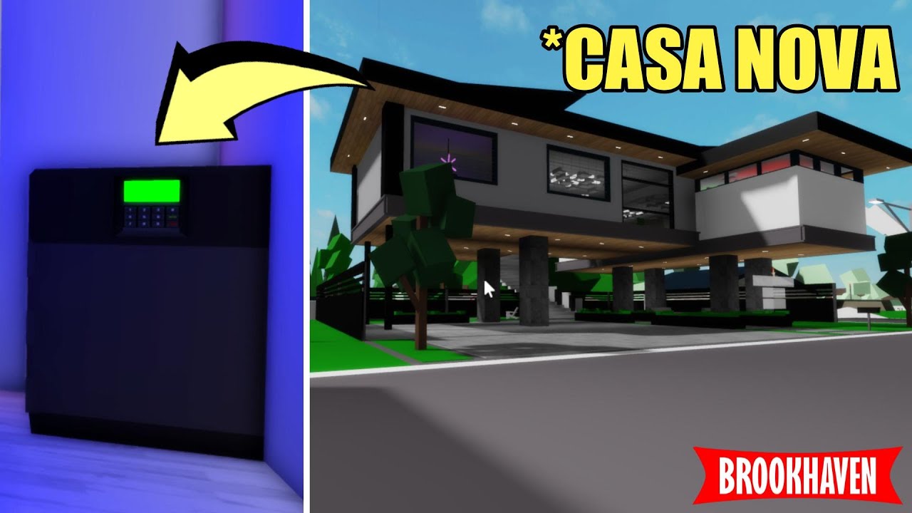 ESSA NOVA CASA DO BROOKHAVEN RP? (ROBLOX) atualização 