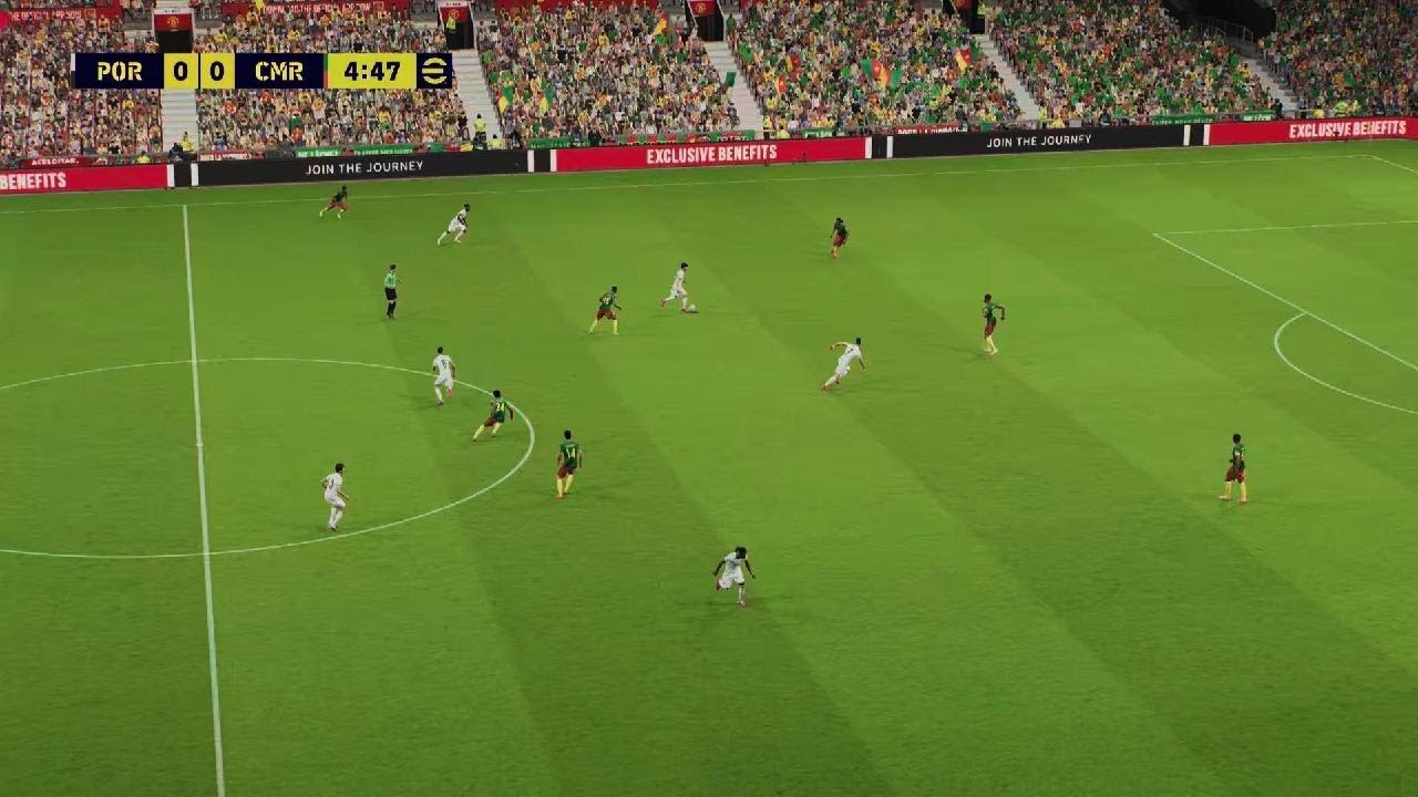 Portugal vs Cameroon Africa vs the world tournament 