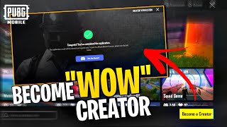 BECOME A WOW CREATOR | CREATE YOUR OWN MAP - PUBG Mobile