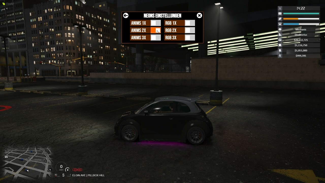 Fivem Vehicle neons (ESX, QBCORE)