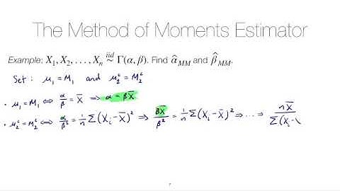 STAT 4520 Unit #5: Method of moments estimator example