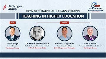Webinar - How Generative AI Is Transforming Teaching In Higher Education