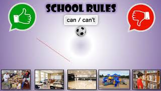 2020.08.04 - 3rd Grade - Unit 4 - Break Time - Review vocabulary and school rules