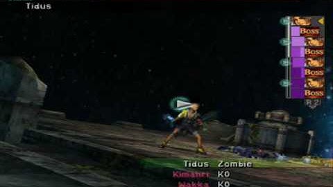 Final Fantasy X International - Tidus Solo Boss Run #21 (NC) - Yunalesca (1/2)