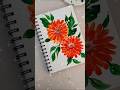 acrylic flower painting #painting #shortsfeed #trending #satisfying #shortsviral #drawing