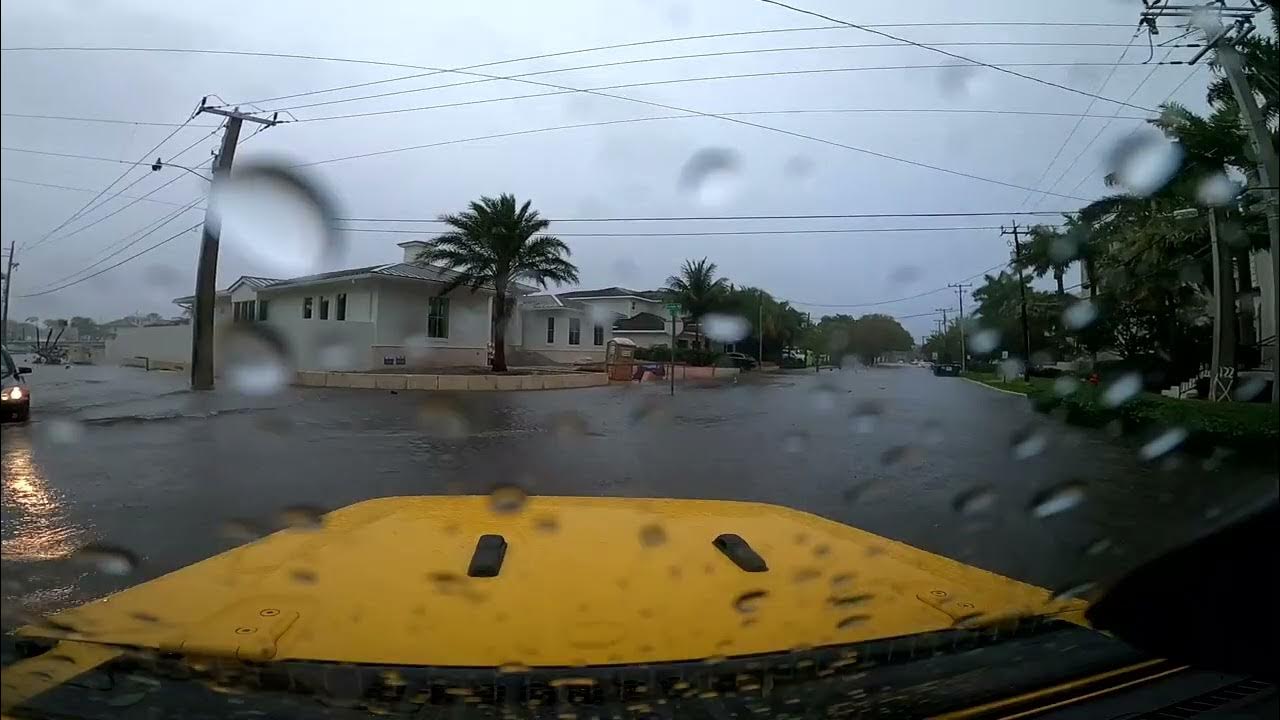 Stormy Weather in Fort Lauderdale YouTube
