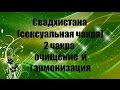 Свадхистана (сексуальная чакра) 2 чакра очищение и гармонизация