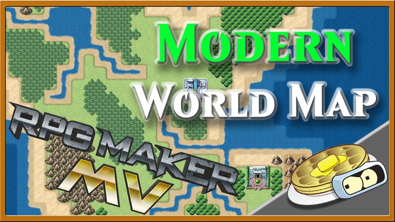 Modern World Map Speed Development Rpg Maker Mv Youtube