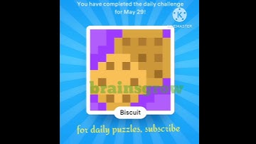 Nonogram Daily challenge - 29 May 2023 - answer / solution / how to solve easy number puzzle