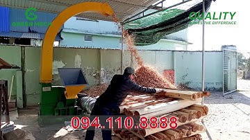 Máy Băm Dăm Gỗ Xuất Khẩu Chất Lượng Cao Công Suất 3 Tấn/ Giờ