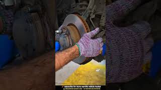 Land Cruiser Front Brake Service #themake #automobile #carrestorationproject