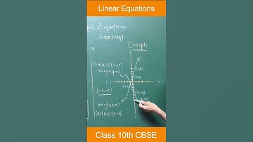 🔥 Linear Equation Graph Trick | Class 10 Maths 2026 | Board Exam Hack 🔥