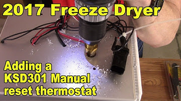 KSD301 Manual reset Thermal Fuse Cut-off Limiter Install