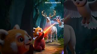 जंगल की नई रोशनी#moralstories #ShortStory #3DAnimation #FantasyAnimation #viralreels#3danimation