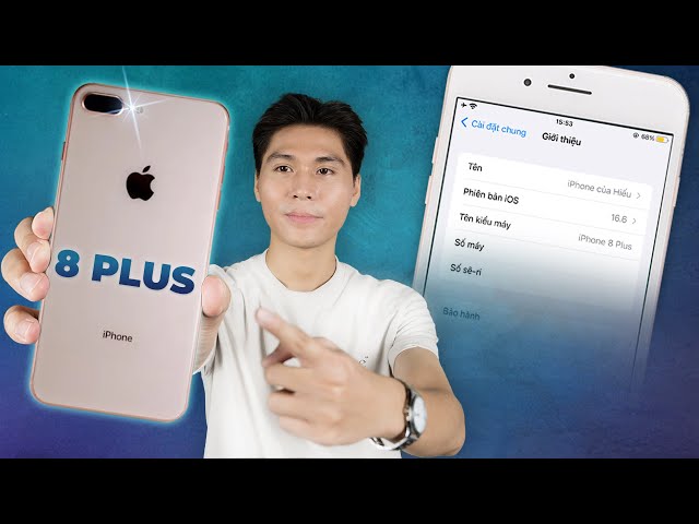 Dí iOS 16.6 MỚI NHẤT lên ông cụ iPhone 8 Plus - Liệu còn giữ phong độ sau 6 NĂM!?