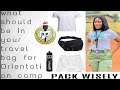 ESSENTIALS FOR NYSC ORIENTATION CAMP + PACK&amp;PREP with me for camp💃#Nyscvlogpart3