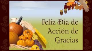 Feliz Día de Acción de Gracias