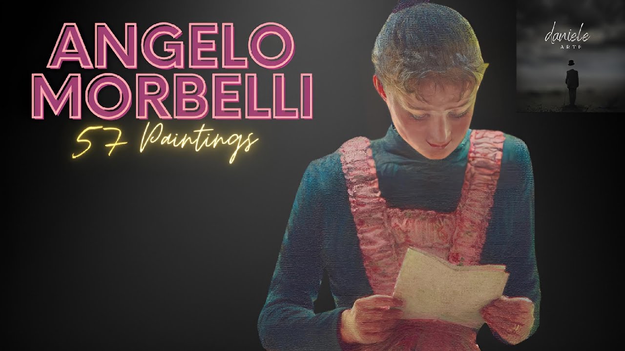 Angelo Morbelli: A Collection of 57 Paintings