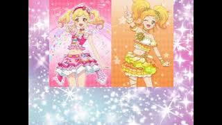 aikatsu stars heart skips yume et yuzu