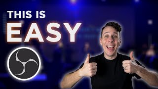 How to EASILY livestream a church service on YouTube using OBS | Full Tutorial