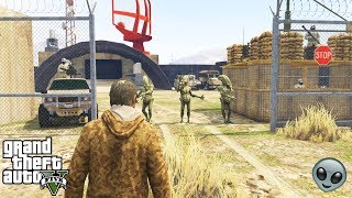 Onde fica a Área 51 no GTA 5? [Base Militar - Forte Zancudo