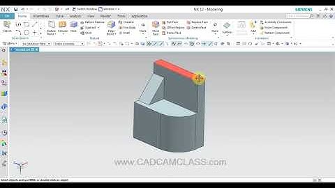 NX   RADIAL DIMENSION COMMAND IN NX 2