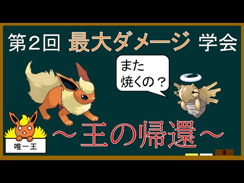 剣盾 第2回 最大ダメージ学会 ポケモンゆっくり解説 Youtube