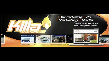 Animated Killa Designs Website Header