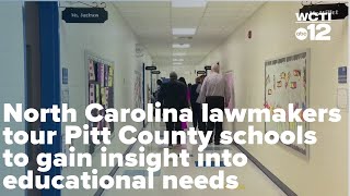 North Carolina lawmakers tour Pitt County schools to gain insight into educational needs