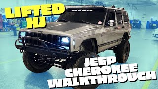 Lifted Xj Jeep Cherokee On 35S Walk-Through