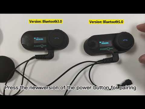 Motorcycle Helmet Bluetooth Headset FreedConn TCOM SC New version paired with old version